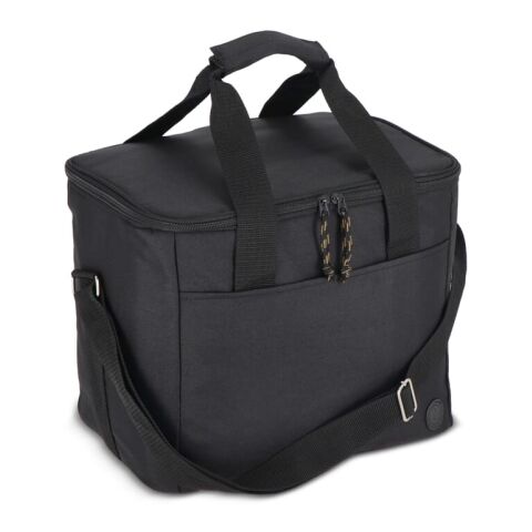 Werbeartikel Sagaform City Kühltasche groß 20 Liter – schwarz – mit Logo bedruckt