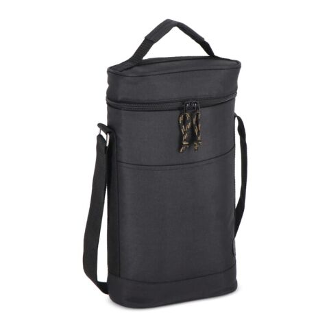 Werbeartikel Sagaform City Kühltasche hoch 9 Liter – schwarz – mit Logo bedruckt