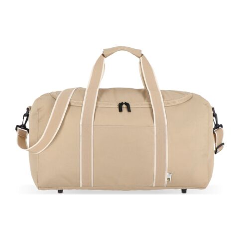 Werbeartikel InSideOut R-PET Seesack Koli – ecru – mit Logo bedruckt