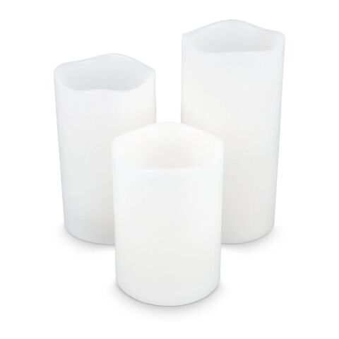 Koselys 3-teiliges LED-Kerzen-Set (batteriebetrieben)