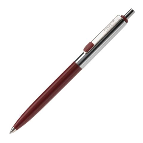 Kugelschreiber Topper Dunkelrot | 1-farbiger Siebdruck | 90° vom Clip | 37 mm x 25 mm | Nicht verfügbar