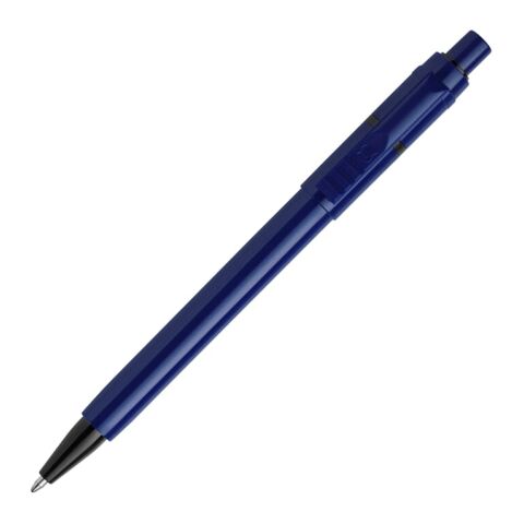 Kugelschreiber Baron Extra hardcolour Dunkelblau-Schwarz | 1-farbiger Siebdruck | 270° vom Clip | 45 mm x 25 mm | Nicht verfügbar