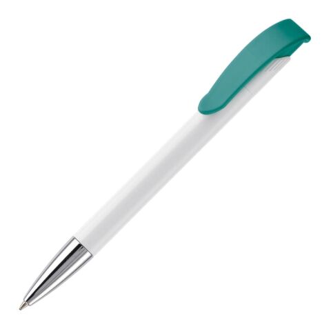 KS Apollo Metall Tip HC Weiss-Blau | 1-farbiger Siebdruck | in Verlängerung vom Clip | 45 mm x 25 mm | Nicht verfügbar