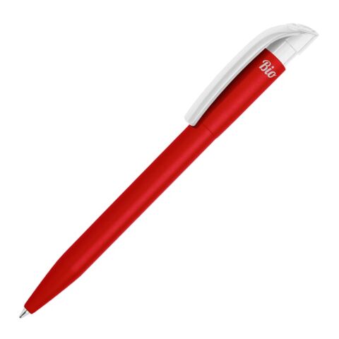 Kugelschreiber S45 Bio hardcolour Rot / Weiß | ohne Werbeanbringung | Nicht verfügbar | Nicht verfügbar | Nicht verfügbar