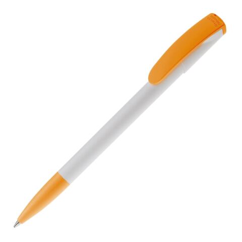 Kugelschreiber Deniro Hardcolour Weiss-Orange | ohne Werbeanbringung | Nicht verfügbar | Nicht verfügbar | Nicht verfügbar