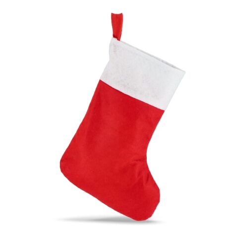 Weihnachtsstrumpf aus Filz 43cm Weiss | ohne Werbeanbringung | Nicht verfügbar | Nicht verfügbar