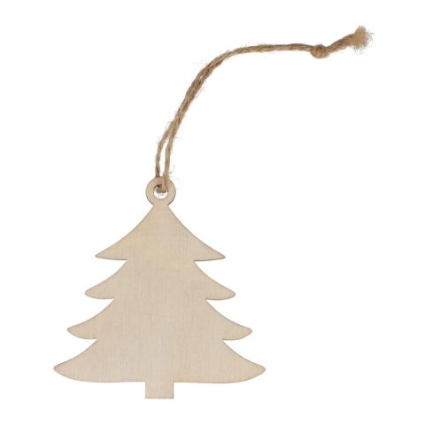 Baumförmiges Weihnachtsornament aus Holz Natur | ohne Werbeanbringung | Nicht verfügbar | Nicht verfügbar