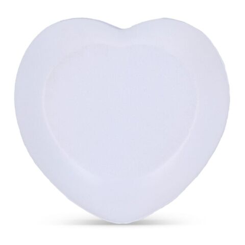 Anti-Stress-Herz  Weiss | ohne Werbeanbringung | Nicht verfügbar | Nicht verfügbar