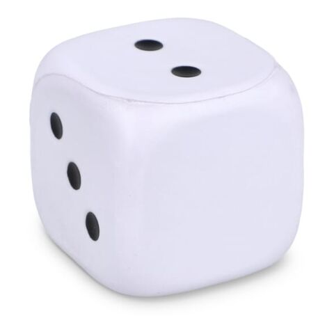 Anti-Stress-Würfel Weiss | ohne Werbeanbringung | Nicht verfügbar | Nicht verfügbar