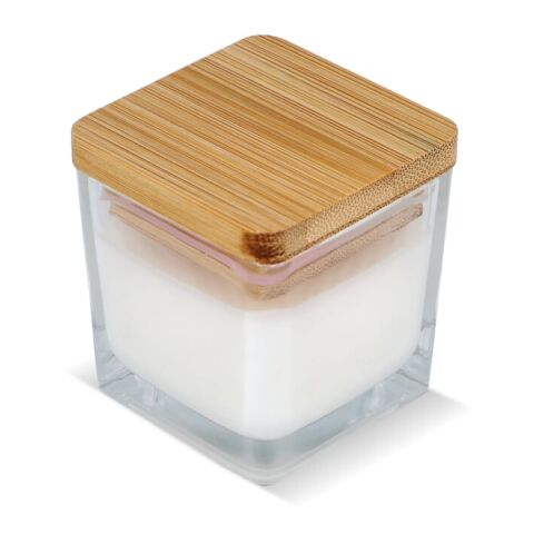 Chakra Kerze auf pflanzlicher Basis im Glasgefäß