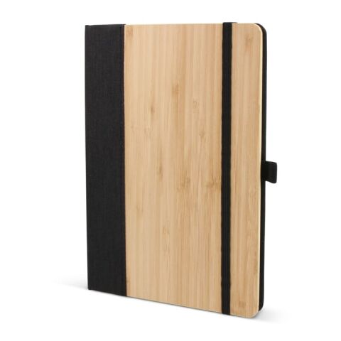 Notizbuch bamboo &amp; R-PET A5 Schwarz | ohne Werbeanbringung | Nicht verfügbar | Nicht verfügbar | Nicht verfügbar