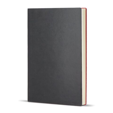 Notizbuch Yuzu Softcover Thermo A5 Schwarz-Rot Weiß | ohne Werbeanbringung | Nicht verfügbar | Nicht verfügbar