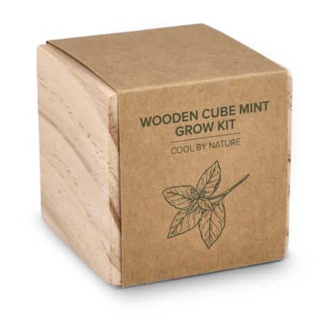 FSC-Holzpflanzgefäß-Set – Mint