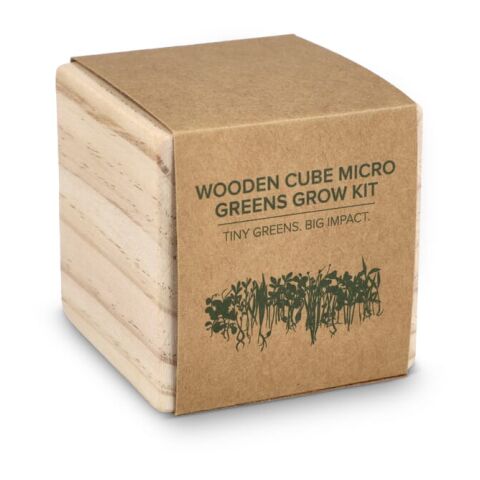 FSC-Holzpflanzgefäß-Set – Microgreens