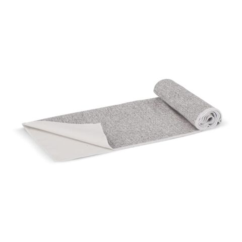 Schnelltrocknendes Handtuch R-PET 30x80cm Sublimation Weiss-Grau | ohne Werbeanbringung | Nicht verfügbar | Nicht verfügbar