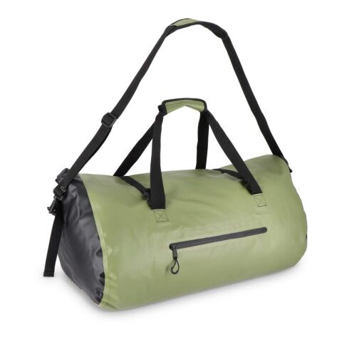 Wasserdichter Seesack Adventure 60L IPX6 Olivgrün | 1-farbiger Transferdruck | Fach Vorderseite | 105 mm x 65 mm | Nicht verfügbar