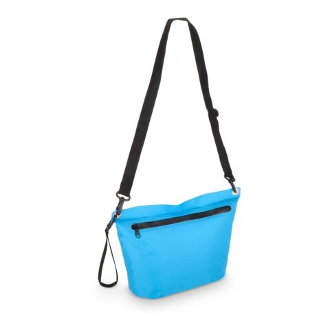 Wasserabweisende Ripstop-Umhängetasche 33 x 23 x 13 cm Hellblau | ohne Werbeanbringung | Nicht verfügbar | Nicht verfügbar