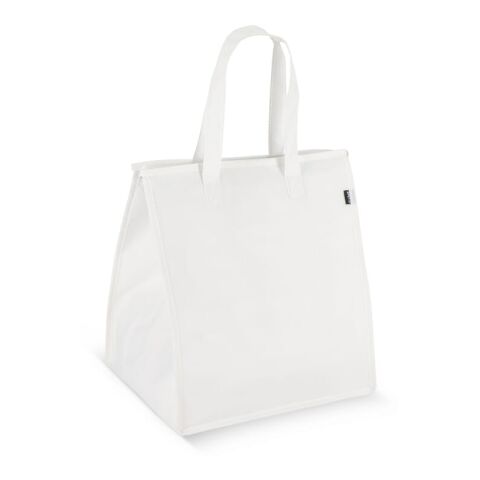 R-PET Kühltasche Non Woven 33x 25,5 x 37cm 75g/m² Weiss | ohne Werbeanbringung | Nicht verfügbar | Nicht verfügbar