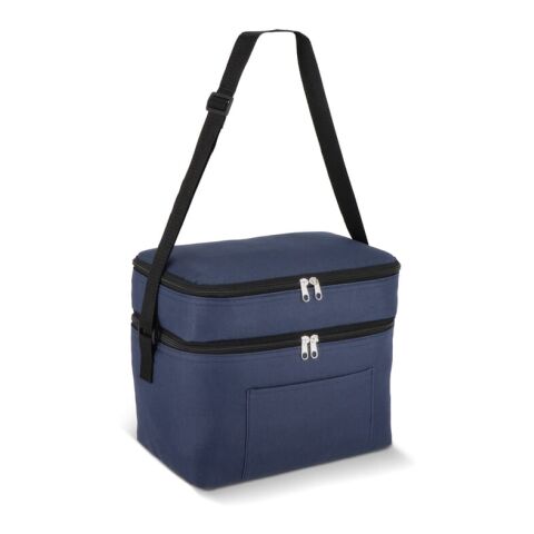 R-PET 600D Doppelfach-Kühltasche 30 x 20 x 25cm 12L