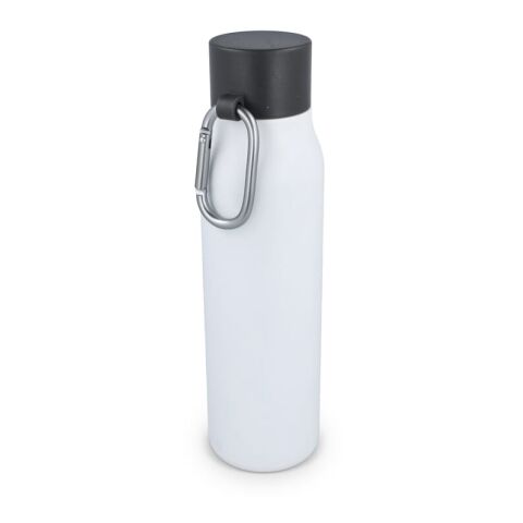 Karabiner mattierte Isolierflasche 600 ml