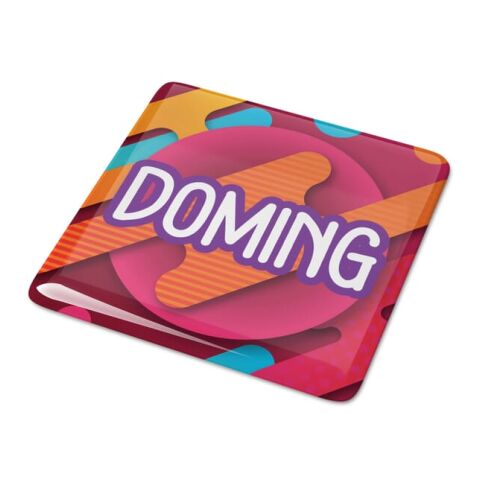 Doming Quadrat 15x15 mm