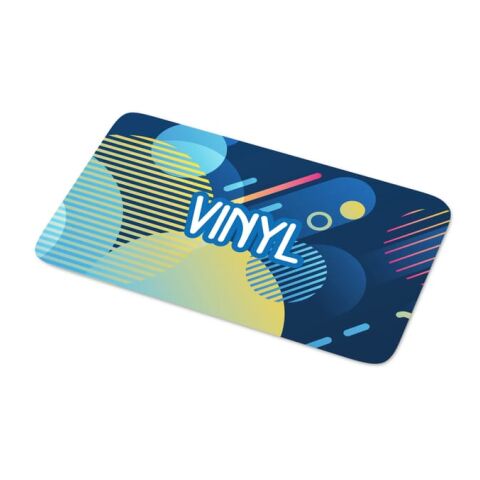 Vinyl Sticker Rechteck 80x25mm Weiss | ohne Werbeanbringung | Nicht verfügbar | Nicht verfügbar | Nicht verfügbar