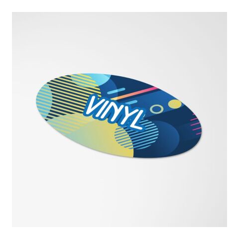 Vinyl Sticker Oval 40x20mm
