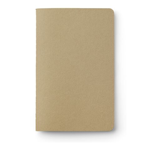 Werbeartikel Notizbuch Small by mishmash – beige – mit Logo bedruckt