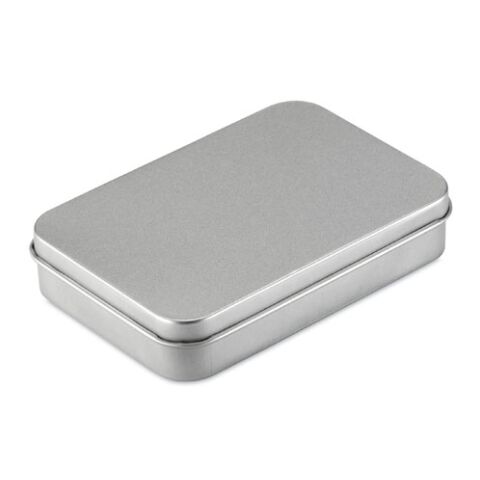 Spielkarten in versilberter Box