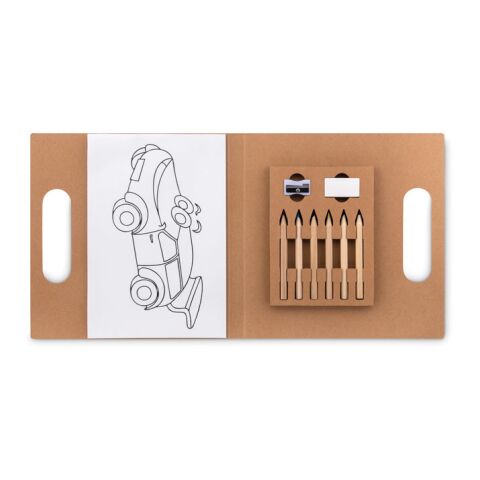 Malset mit 6 Buntstiften