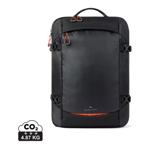 Nordic Drift RCS Traveling Rucksack 25L schwarz-orange | ohne Werbeanbringung | Nicht verfügbar | Nicht verfügbar | Nicht verfügbar