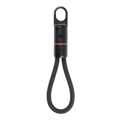 Nordic Drift Everest USB-C 60W-Schnellladekabel m. Karabiner