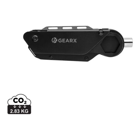 Gear X Fahrrad-Tool schwarz | ohne Werbeanbringung | Nicht verfügbar | Nicht verfügbar
