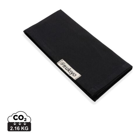 Ukiyo Aware™ 180gr rCotton 4-tlg. Servietten-Set schwarz | ohne Werbeanbringung | Nicht verfügbar | Nicht verfügbar | Nicht verfügbar