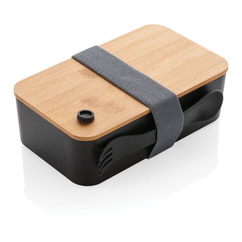 RCS Recycled PP Lunchbox mit Bambusdeckel