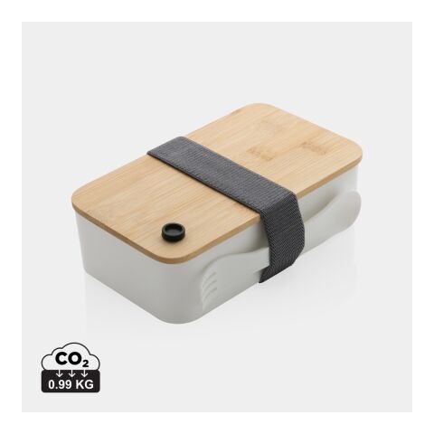 RCS Recycled PP Lunchbox mit Bambusdeckel