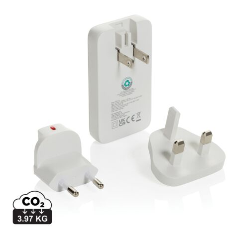 Fluxo flaches RCS 65W GaN-Ladegerät mit Stecker-Adaptern