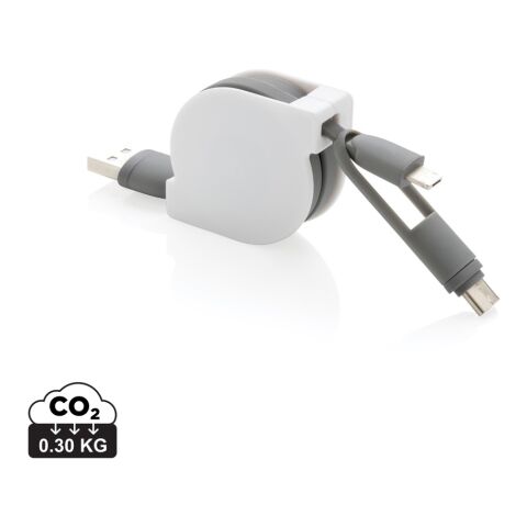 3-in-1 ausziehbares Kabel