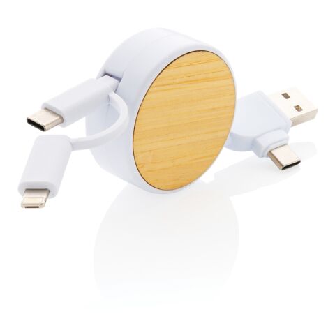 Ontario ausziehb. 6-in-1 Kabel aus RCS recyceltem Kunststoff