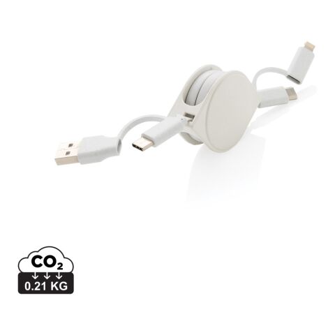 6-in-1 Kabel aus TPE und RCS Standard recyceltem Kunststoff