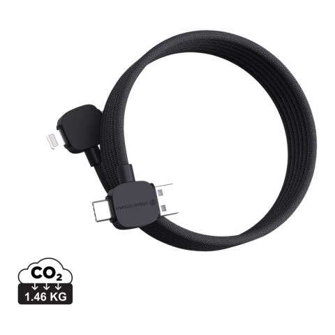Urban Vitamin Stockton 65W magnet. Kabel RCS recyc. TPE/PET schwarz | ohne Werbeanbringung | Nicht verfügbar | Nicht verfügbar