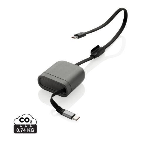 Spira RCS – recyceltes, einziehbares 100W-Schnellladekabel