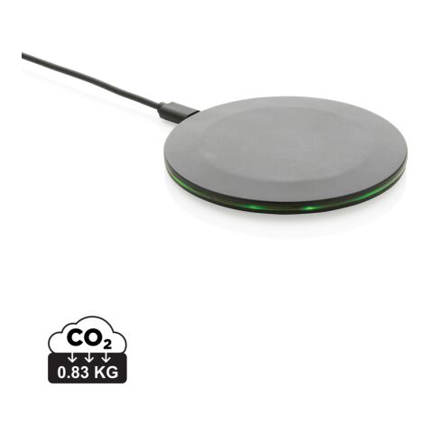 15W-Wireless-Fast-Charger aus recyceltem RCS-Kunststoff