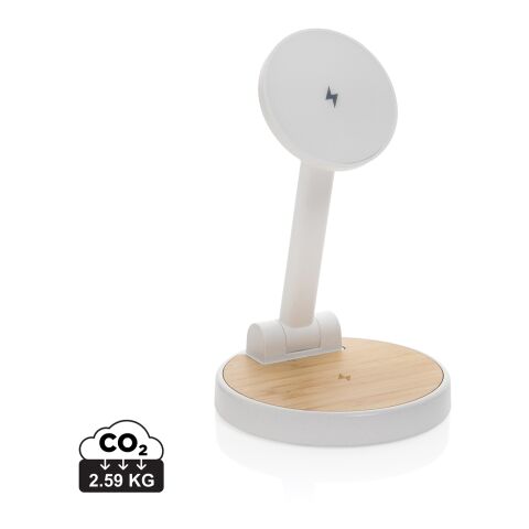 Ontario 2-in-1 15W magnetischer Ladeständer aus RCS rPlastik