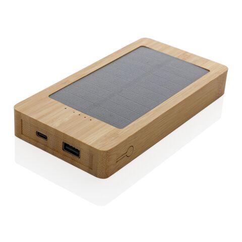 Sunwick 10.000mah Bambus Solar Powerbank