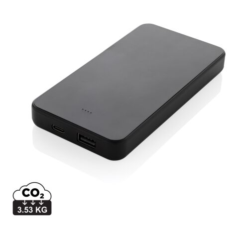 Boostcore 10.000mAh Powerbank aus RCS rec. Kunststoff schwarz | ohne Werbeanbringung | Nicht verfügbar | Nicht verfügbar