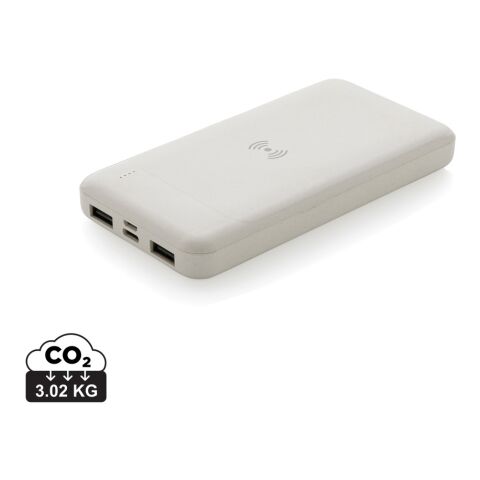 Wireless Powerbank aus RCS Standard recyceltem Kunststoff