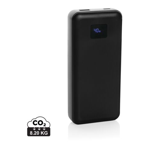 Gridley 20.000mAh 65W Laptop Powerbank aus RCS rPlastik schwarz | ohne Werbeanbringung | Nicht verfügbar | Nicht verfügbar