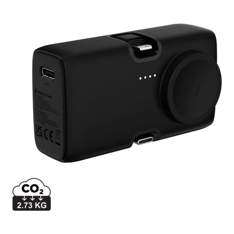 Urban Vitamin San Diego 20W PD RCS Powerbank &amp; WatchCharger schwarz | ohne Werbeanbringung | Nicht verfügbar | Nicht verfügbar