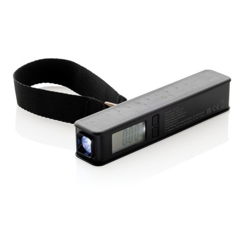 Swiss Peak 5-in-1-Kofferwaage mit Powerbank und Taschenlampe schwarz